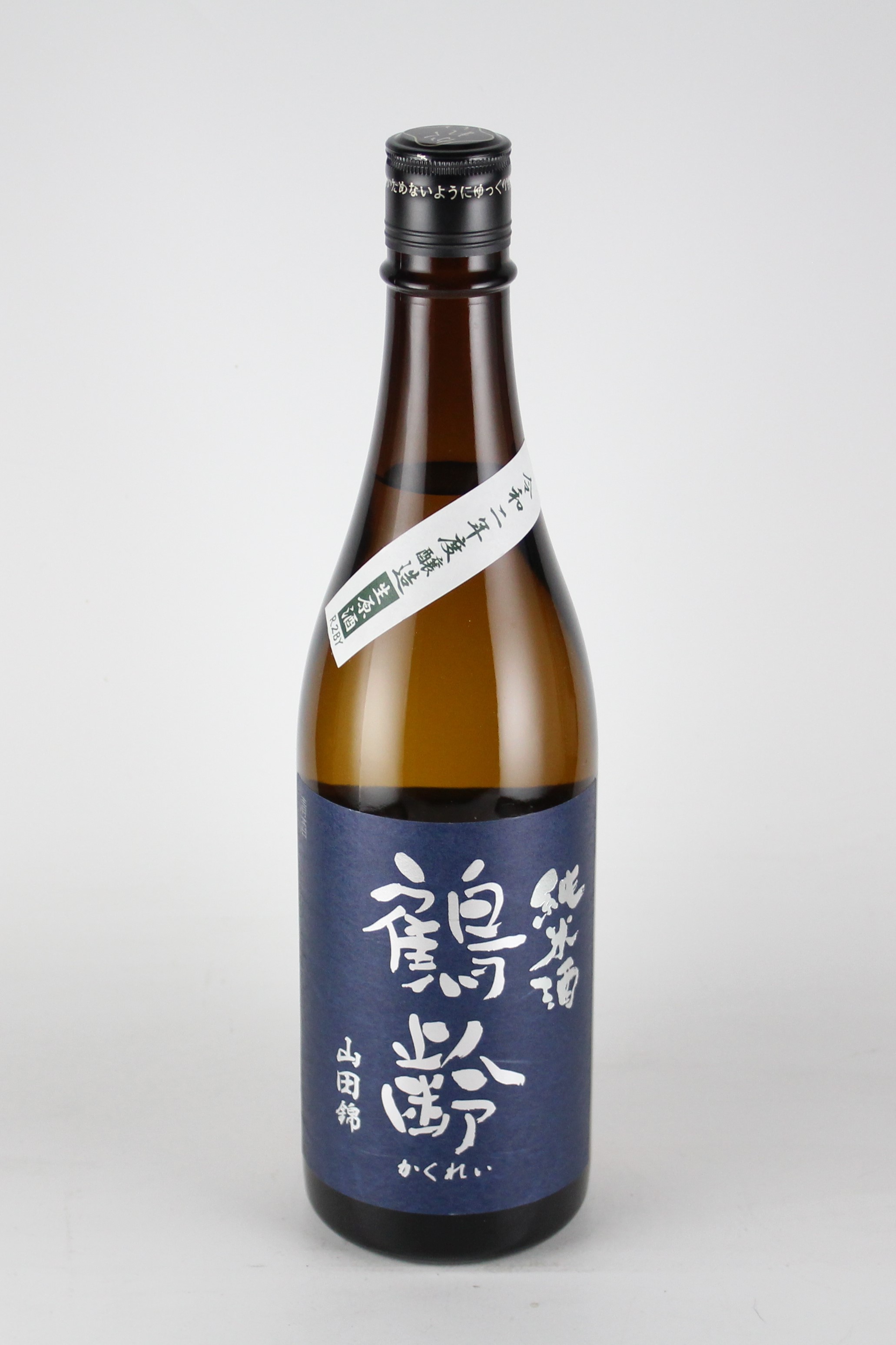 2020BY　鶴齢　純米無濾過生原酒　山田錦65　令和2醸造年度　720ml　【新潟／青木酒造】