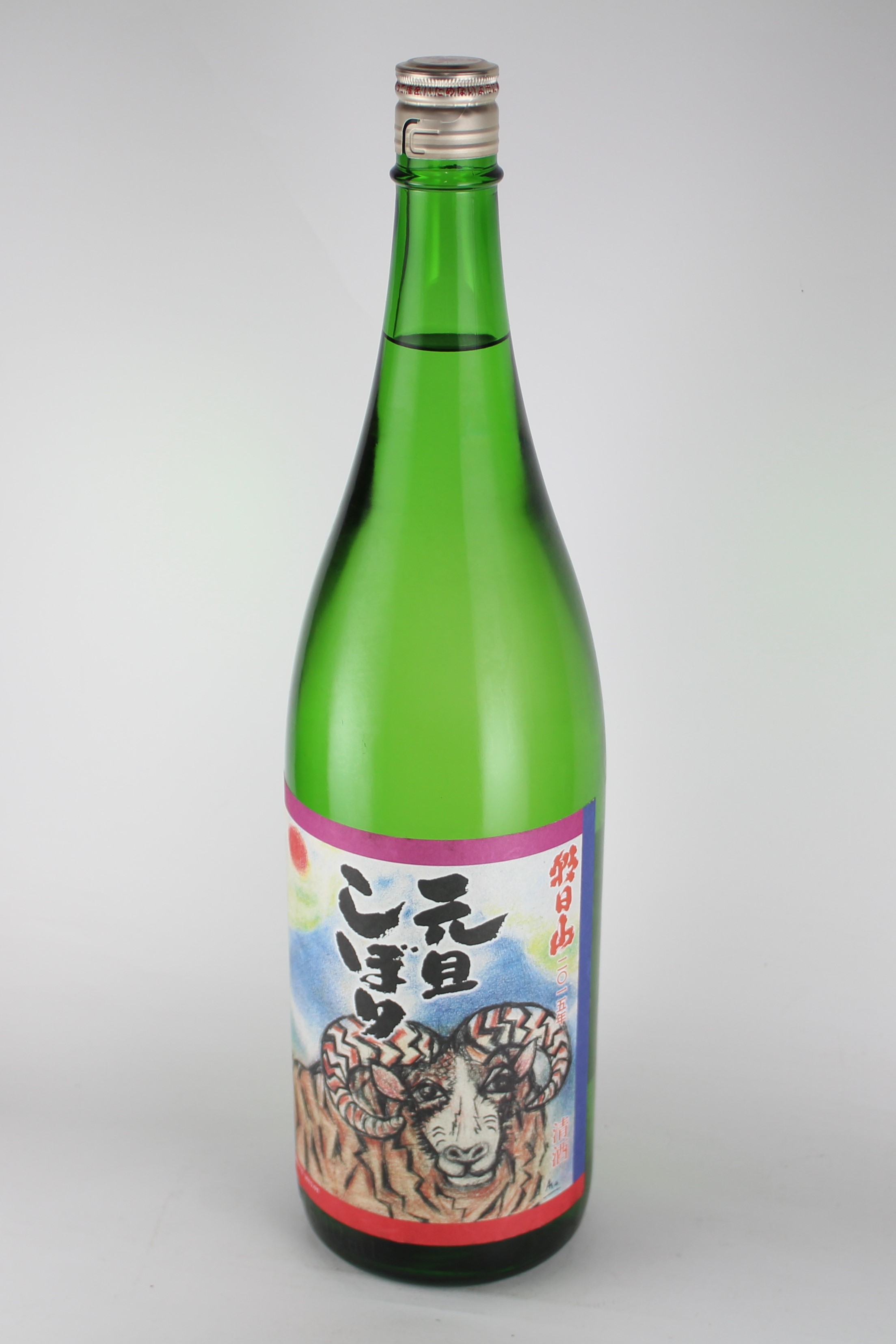 朝日山　元旦しぼり　羊　2015年　1800ml　【新潟／朝日酒造】