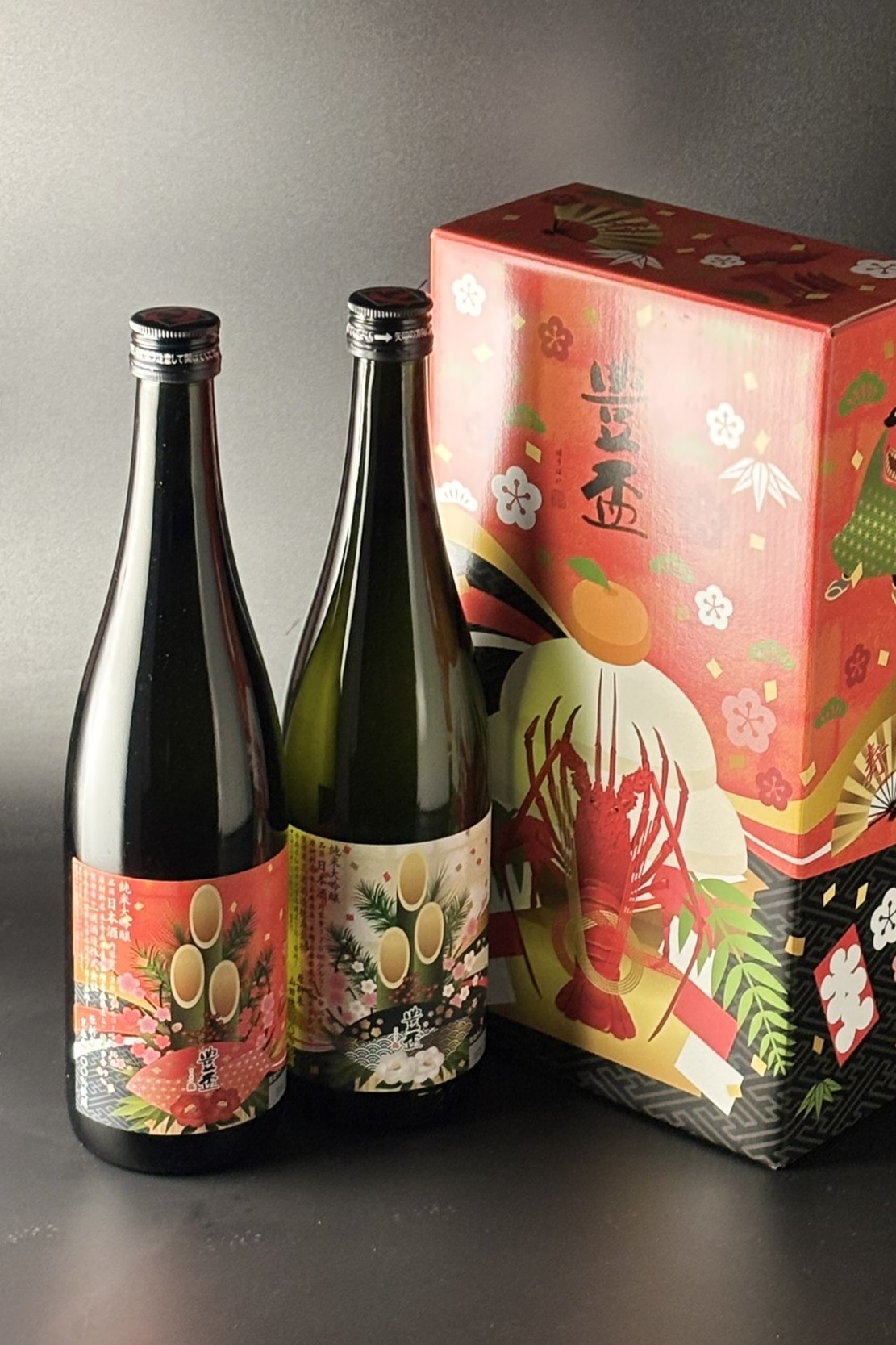 豊盃　門松　純米大吟醸　720ml飲み比べ2本セット　【青森／三浦酒造】