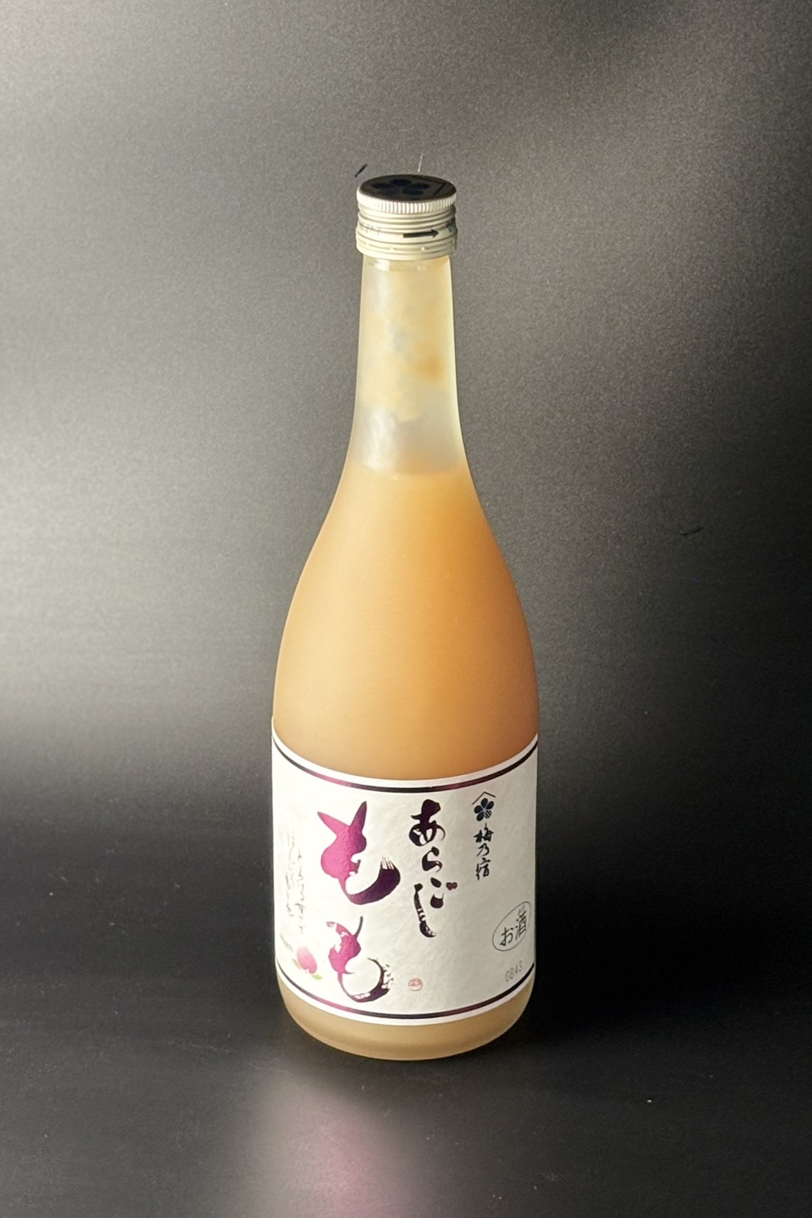 梅乃宿　あらごしもも　720ml　【奈良／梅乃宿酒造】
