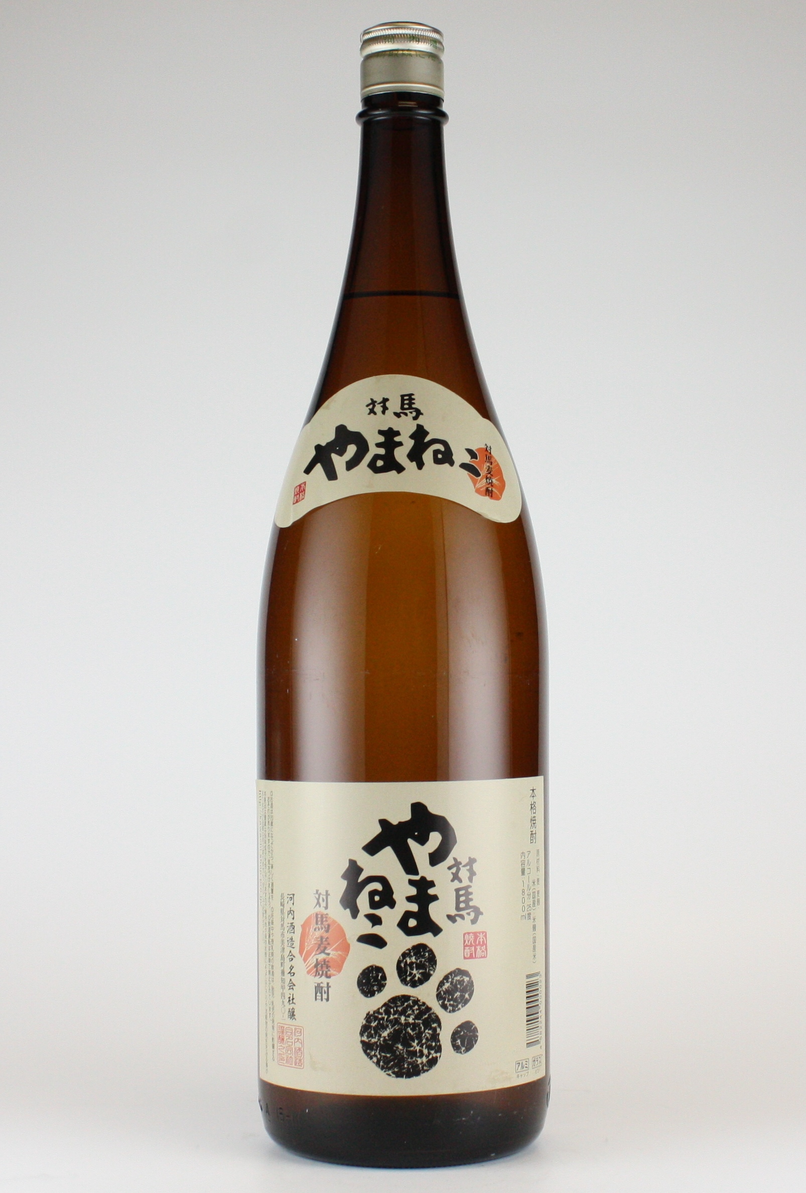 対馬やまねこ 25度 1800ml 〈麦〉【長崎・対馬／河内酒造】