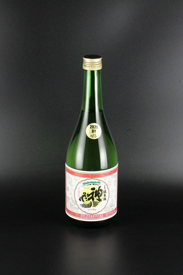 2020BY　神亀　純米　華吹雪　720ml　【埼玉／神亀酒造】蔵出限定160本