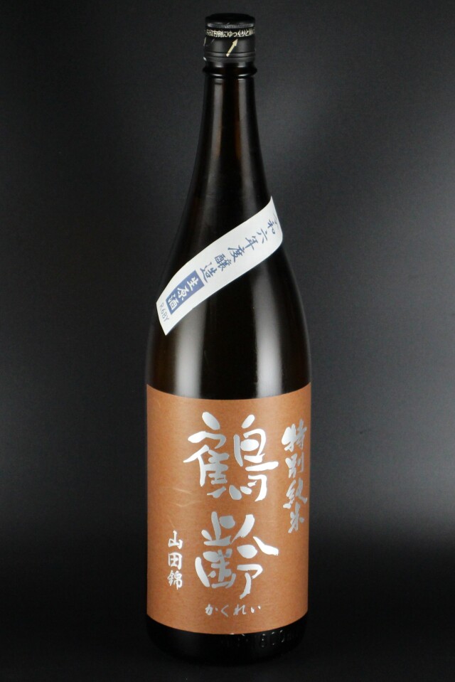 2024BY　鶴齢　特別純米無濾過生原酒　山田錦55　令和6醸造年度　1800ml　【新潟／青木酒造】