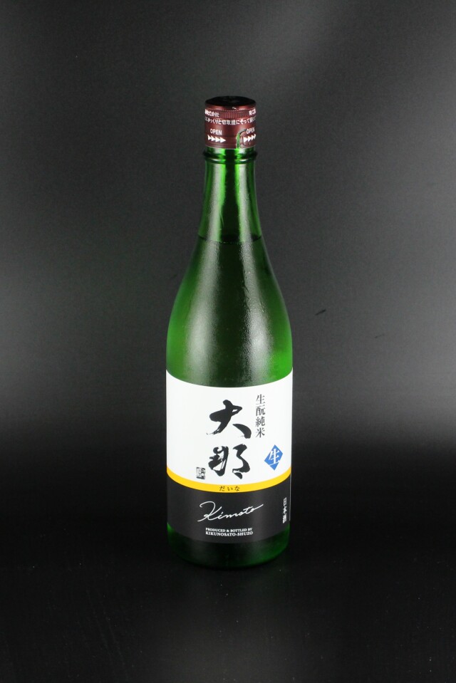 2024BY　大那　きもと造り　特別純米無濾過生酒　美山錦　720ml　【栃木／菊の里酒造】