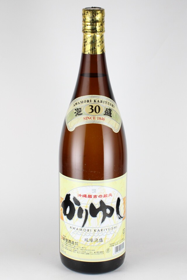 泡盛　かりゆし　30度　1800ml　【沖縄／新里酒造】