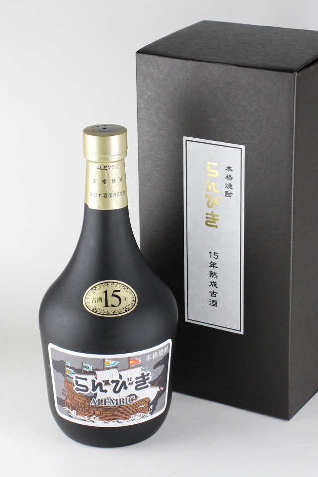 麦焼酎　らんびき　15年古酒　42度　720ml　【福岡／ゑびす酒造】蔵出限定240本