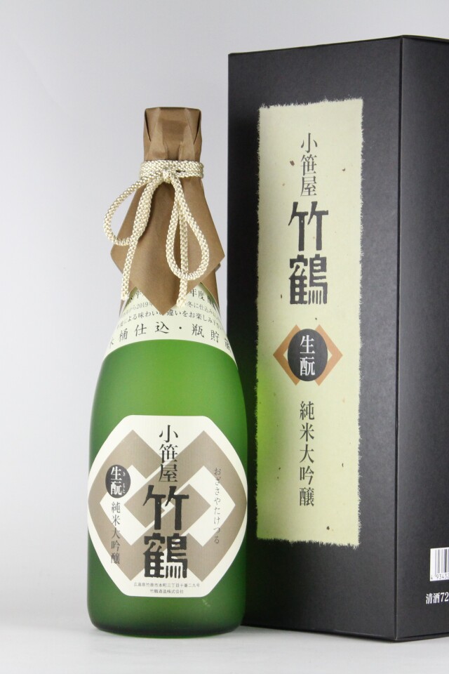 2020BY　小笹屋竹鶴　きもと純米大吟醸無濾過原酒　木桶仕込み　720ml　【広島／竹鶴酒造】