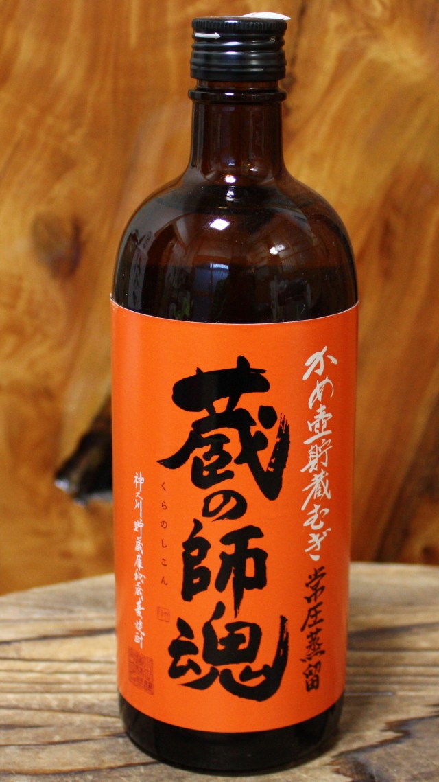 【鹿児島／小正醸造】　蔵の師魂　かめ壺貯蔵麦　25度　（720ml）