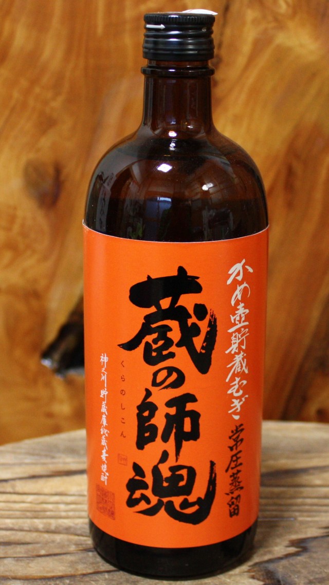 【鹿児島／小正醸造】　蔵の師魂　かめ壺貯蔵麦　25度　（720ml）