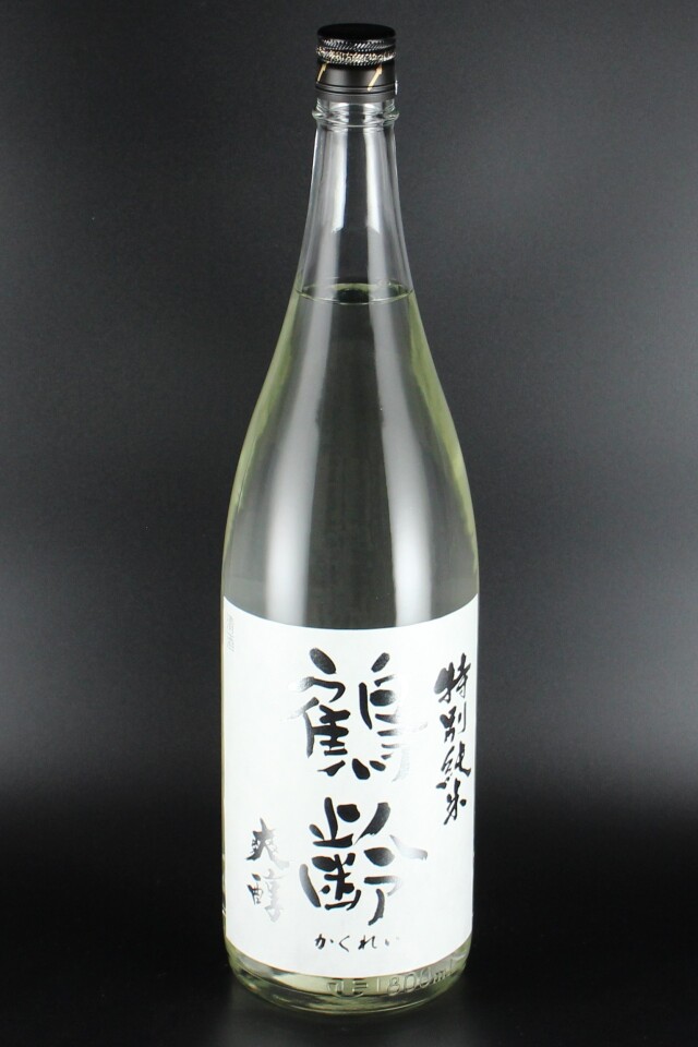 2025夏　鶴齢　爽醇　特別純米　越淡麗　1800ml　【新潟／青木酒造】