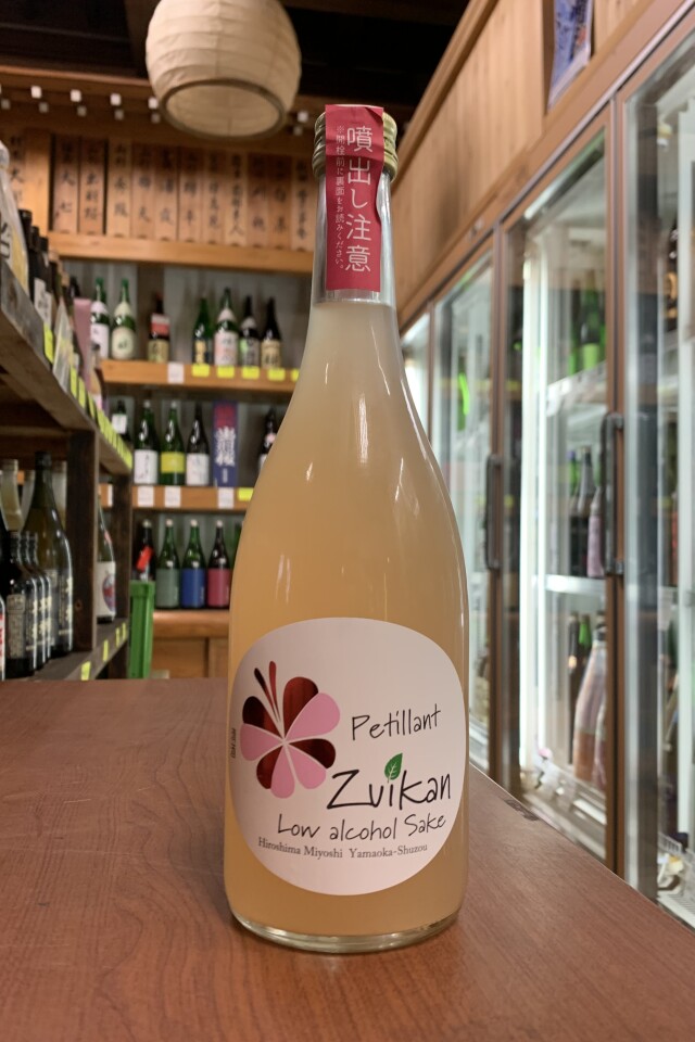 瑞冠　純米ぺてぃあん　紅麹スパークリング生原酒　720ml　【広島／山岡酒造】
