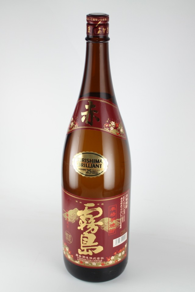 赤霧島 6本 25パーセント 1800ml 瓶 Amazon.co.jp: 赤霧島 1800ml 25度 6本セット : 食品・飲料・お酒
