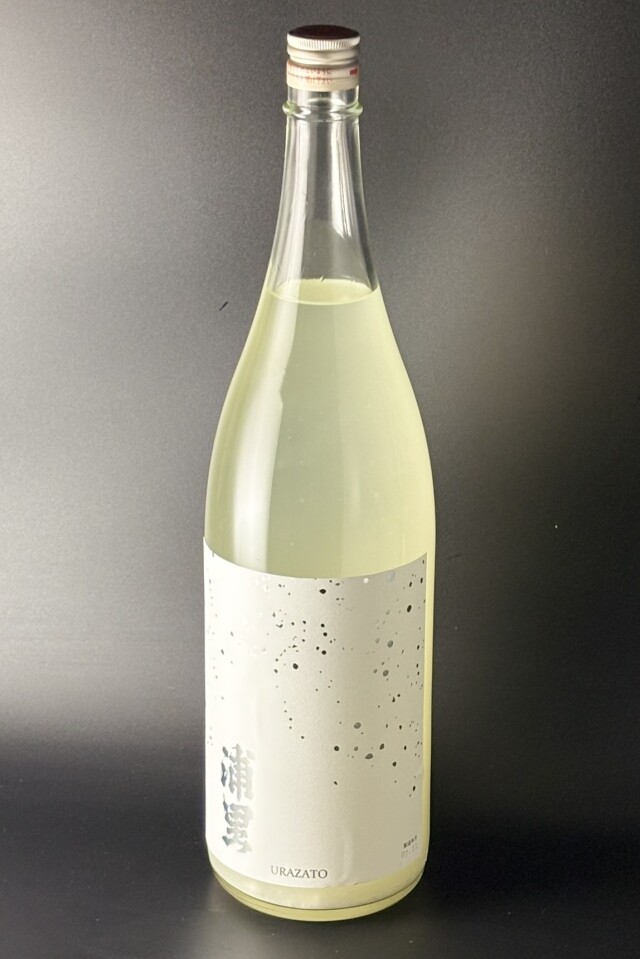 2025BY　浦里　純米本生原酒　うすにごり　1800ml　【茨城／浦里酒造店】