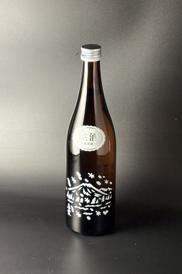 2025BY　春霞　冬ラベル　純米無濾過生原酒　美郷錦　720ml　【秋田／栗林酒造店】
