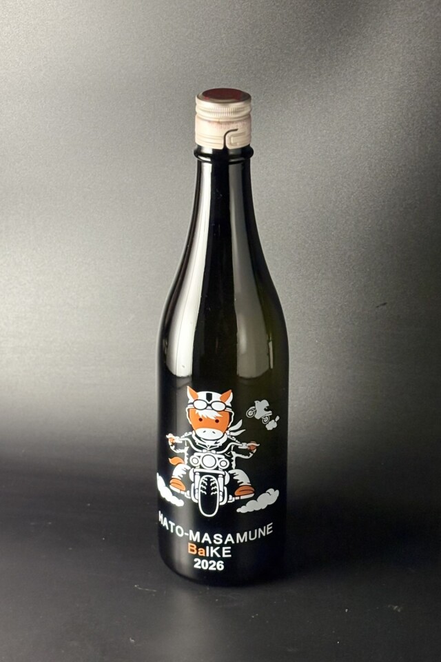 鳩正宗　干支ボトル　馬（バ） イク　純米吟醸生酒　720ml　【青森／鳩正宗】