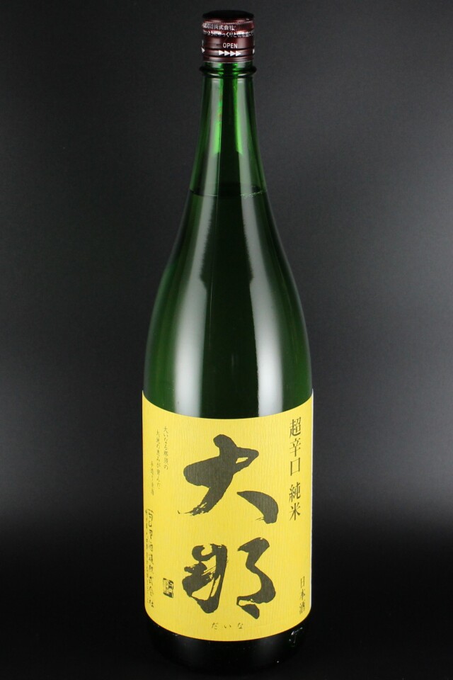 大那　超辛口純米　五百万石　1800ml　【栃木／菊の里酒造】