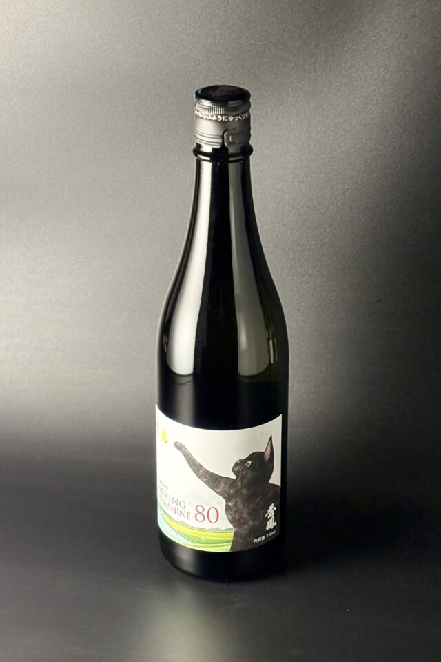 2025BY　秀鳳　純米　春陽80　SHUHO SPRING SUNSHINE　720ml　【山形／秀鳳酒造場】