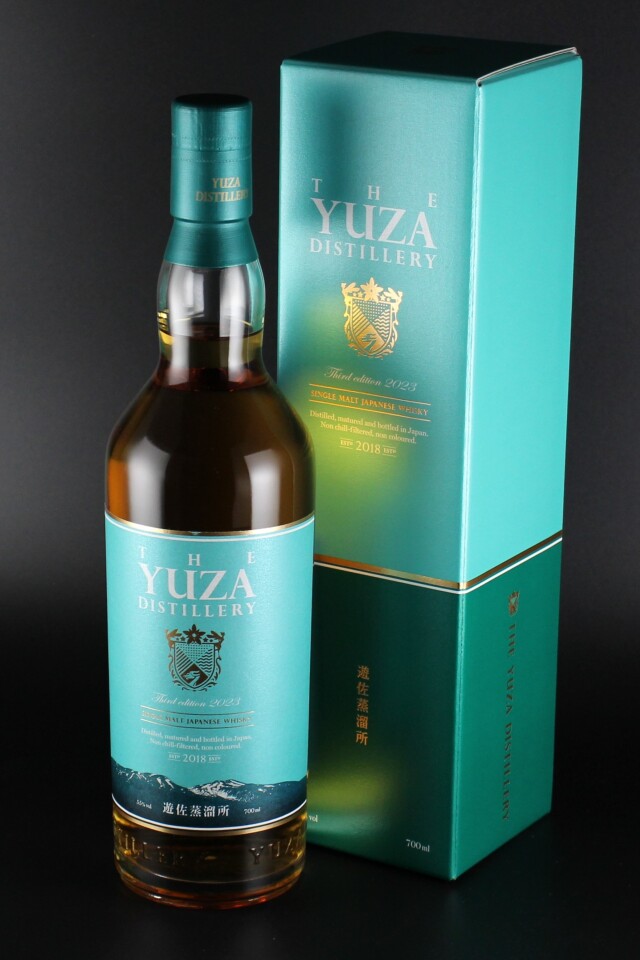 YUZA シングルモルト ジャパニーズウイスキー サードエディション2023　55度　700ml　【山形／遊佐蒸溜所】