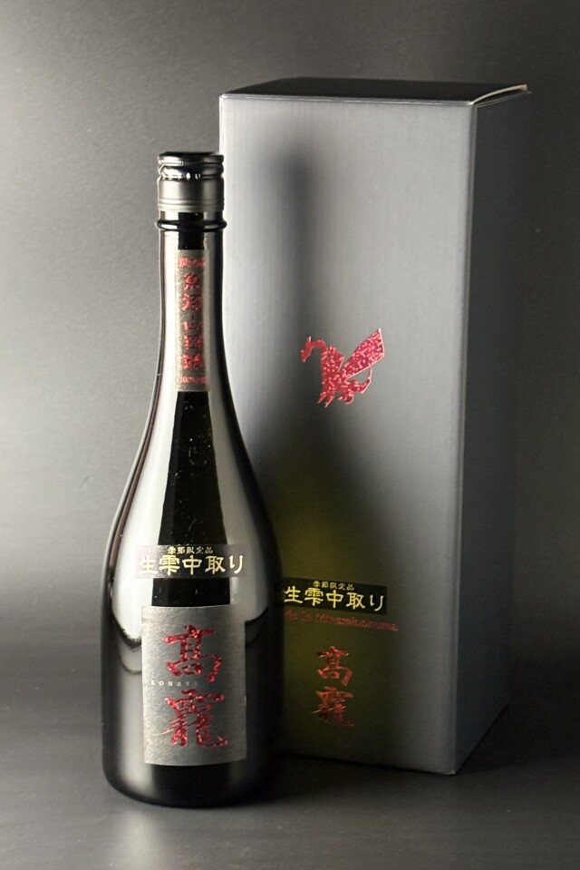 2025BY　高龍　紅玉　鑑評会出品大吟醸　生雫中取り　無濾過生原酒　山田錦　720ml　【新潟／高千代酒造】
