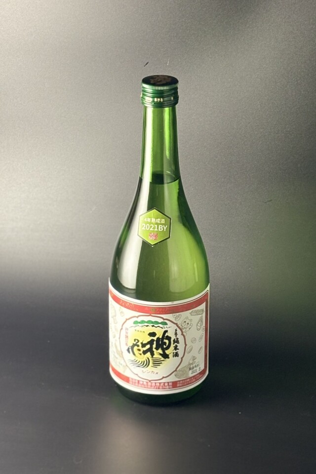 2021BY　神亀　純米　華吹雪　720ml　【埼玉／神亀酒造】蔵出限定600本