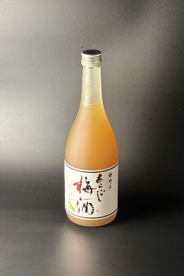 梅乃宿　あらごし梅酒　720ml　【奈良／梅乃宿酒造】