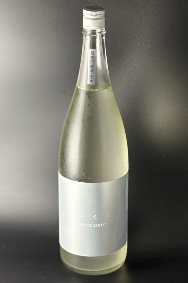 2025BY　ツキミズ　DRY! DRY!! DRY!!!　超辛口生酒　1800ml　【新潟／猪又酒造】