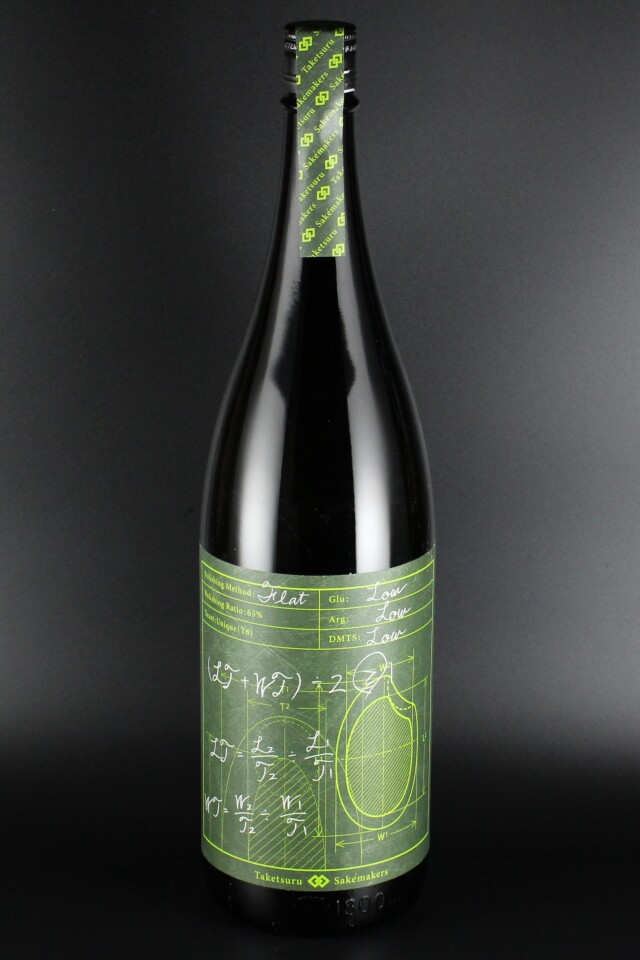 2021BY　Taketsuru Sakemakers Flat　純米　八反35号　扁平精米　1800ml　【広島／竹鶴酒造】