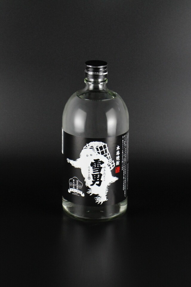 雪男　本格吟醸粕取焼酎　25度　720ml　【新潟／青木酒造】