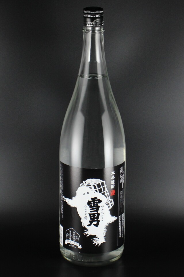 雪男　本格吟醸粕取焼酎　25度　1800ml　【新潟／青木酒造】