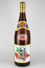 泡盛　久米島の久米仙　真南風　箱付　琉球ガラス　青3年古酒　43度　1800ml 泡盛 久米島の久米仙 真南風 箱付 琉球ガラス 青3年古酒 43度