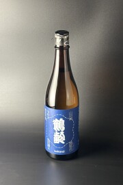2025BY　鶴齢　濃藍色　生原酒　山田錦　720ml　【新潟／青木酒造】