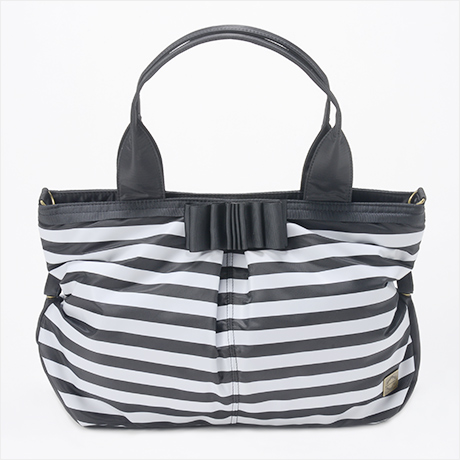 リボントートバック 　ボーダー