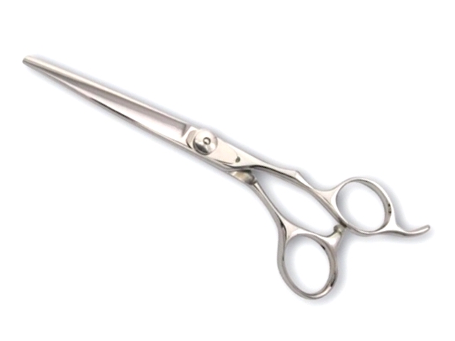 5,5インチシザー 新品 安定感あるとても扱いやすいハンドル　最高のグリップ！ あっぷる DEEDS立体ハンドルベーシックシザー55 60 65 70(Apple