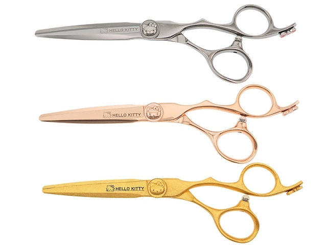 サンリオキャラクターズ ハローキティ 理美容用 6インチシザー SV/PG