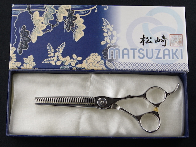 マツザキ　MO1054-1　MATSUZAKI　美容師用　理容師用　トリマー用　中古セニング