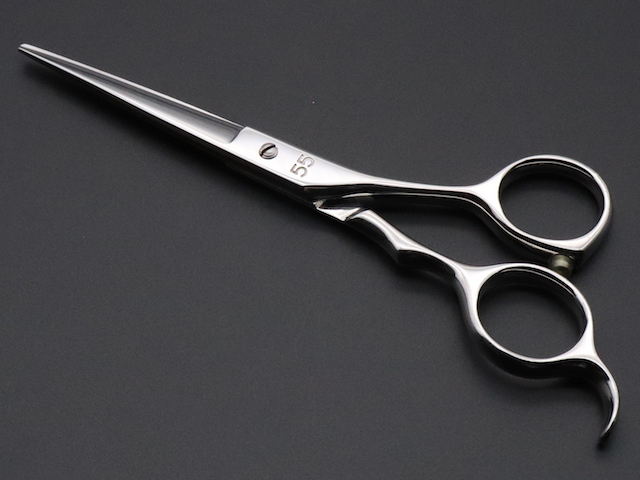 LB新品 5.5インチ カットシザー ボールベアリング 理容 美容 鋏 シザー 中古シザー】55（5.5インチ）セルフカット用 美容師用 トリマー