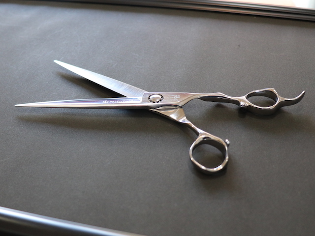ミズタニ SWORD DB20 美容師用 理容師用 トリマー用 中古シザー ハサミ  