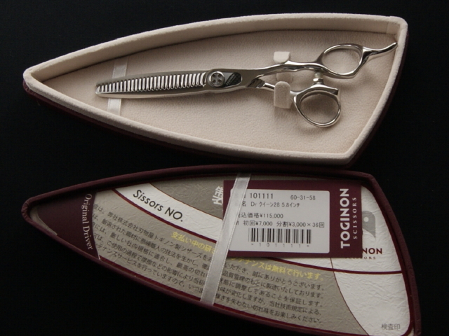Dr.クイーン 5.8インチ セニングシザー　トギノン Dr.クイーン 5.8インチ セニングシザー トギノン