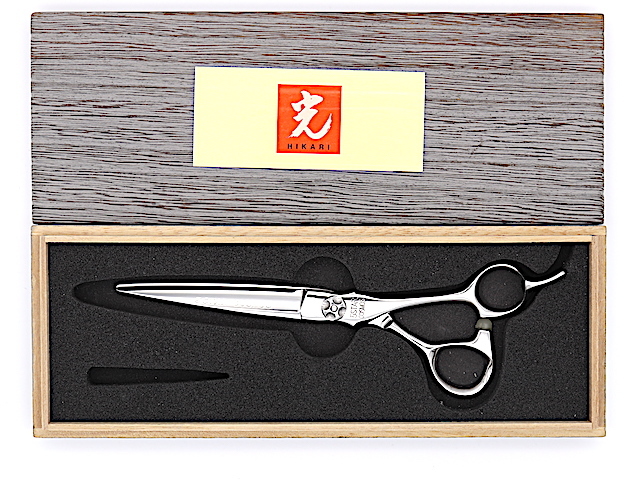 ヒカリ　5STAR　COSMOS156　美容師用　理容師用　トリマー用　中古シザー
