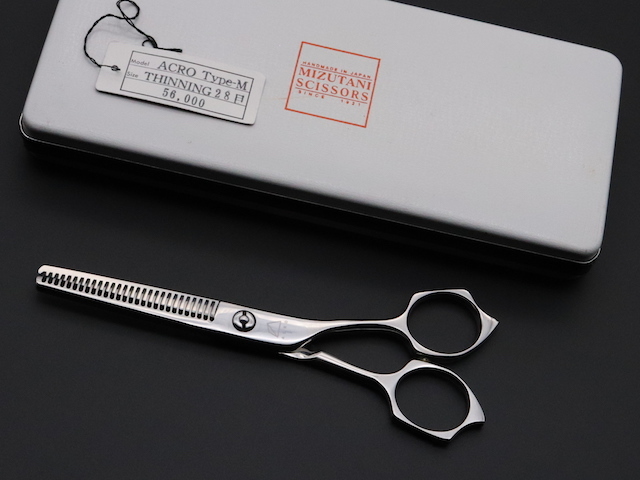 ミズタニ　ACRO　Type-M　THINNING28　美容師用　理容師用　トリマー用　中古セニング