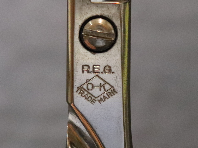 未使用 R.E.G O-K 45目 REG OK DELUXE No20 美容師用 理容師用 トリマー用 中古セニング