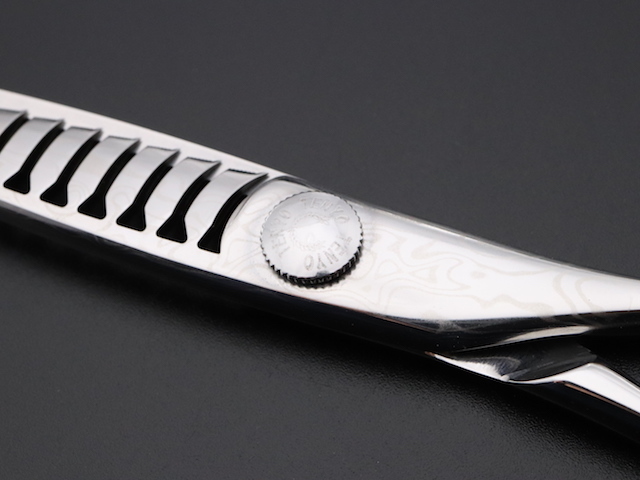 天洋 ダマスカス両刃セニング50 美容師用 理容師用 中古セニング