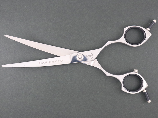 中古シザー】HASHIMOTO BO4-6.5 (6.5インチ）トリミング用 セルフ