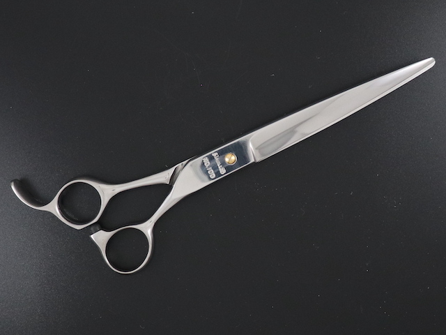 中古シザー】国王 NO.100（7.0インチ）理容師用 セルフカット用 ハサミ  