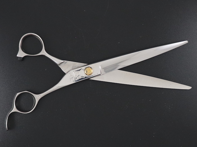中古シザー】国王 NO.100（7.0インチ）理容師用 セルフカット用 ハサミ