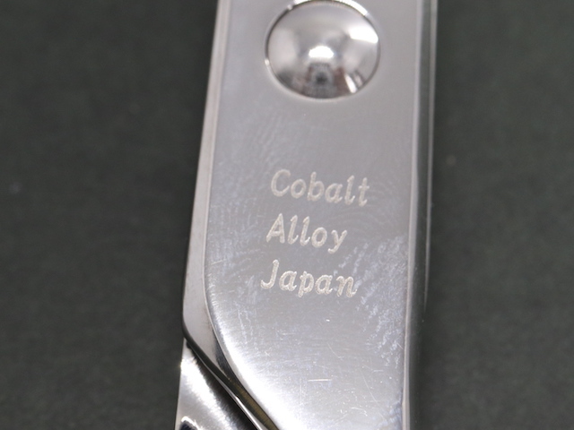 中古シザー】 SLASH cobalt alloy japan（7.5インチ）トリマー用 理容