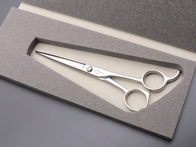 命A 阿部安夫 特別誂（5.5インチ）美容師用 トリミング用 セルフカット用 中古シザー