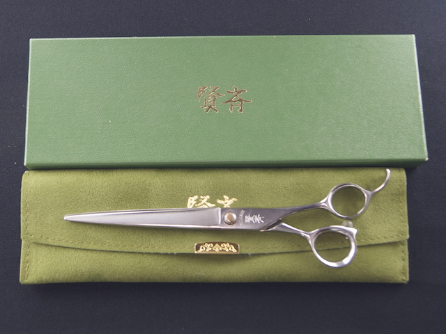 賢済 A22 美容師用 理容師用 トリマー用 中古シザー ハサミ屋はやし