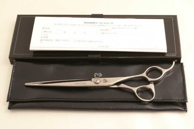 東光舎　ニハトリ　フラット&コンベックス　FCX650　TOKOSHA NIWATORI　美容師用　理容師用　トリマー用　中古シザー