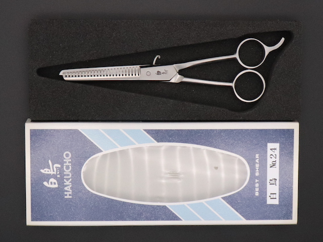 東京理器　白鳥No24　美容師用　理容師用　トリミング用　中古セニング